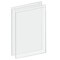 Azar Displays Clear Acrylic Wall Hanging Frame 11'' Wide x 17'' High- Vertical/Portrait, 2PK 162708-2PK - alternate 1